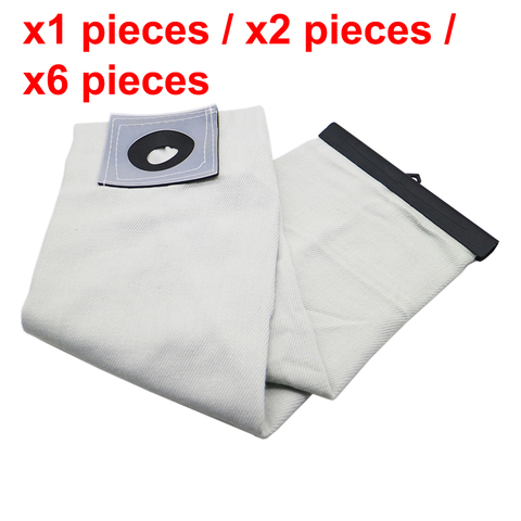 1 /2 /6 Pieces Dust Bags for Vacuum Cleaner Accessories Non-woven Washable Cycle Size Length 48cm Width 19cm Universal AF0902 ► Photo 1/6