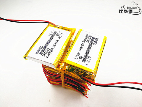 2022 The new quality 10pcs/lot 3.7V,550mAH,612338 Polymer lithium ion / Li-ion battery for automobile data recorder,GPS,mp3,mp4 ► Photo 1/6