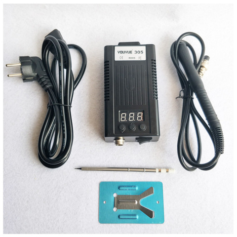 Portable Electric Solder iron Digital Display Constant Temperature Soldering Station soldering iron + T12/T13 Tips Heating Core ► Photo 1/1