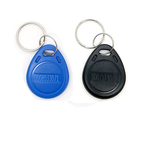 2pcs 125KHz TK4100 EM4100 RFID Tag Proximity Token Keyfobs RFID Card Key ► Photo 1/6