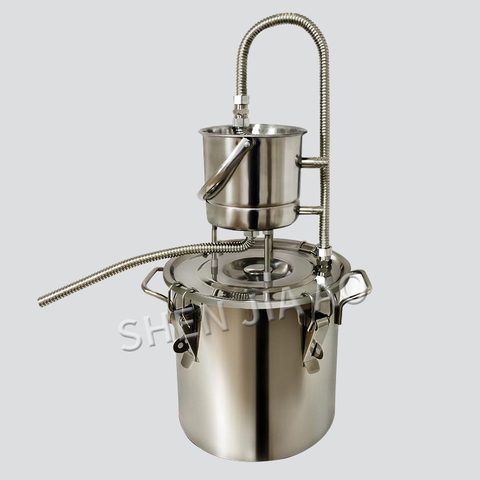 Popular small household essential oil pure dew extraction machine distillation production refining wine brewing steamed wine equ ► Photo 1/6