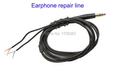 Earphone replacement line Cable 3.5mm jack for KOSS PP(Porta Pro) Sennheiser PX100 PX200 PX200ii HD202 HD201 headset ► Photo 1/5