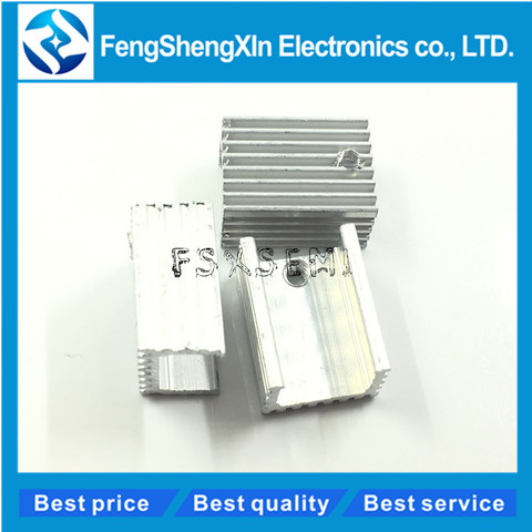 10pcs/lot TO-220 Heat sinks  20*15*10mm Triode radiator  Hole height: about 18MM  Heat sink ► Photo 1/1