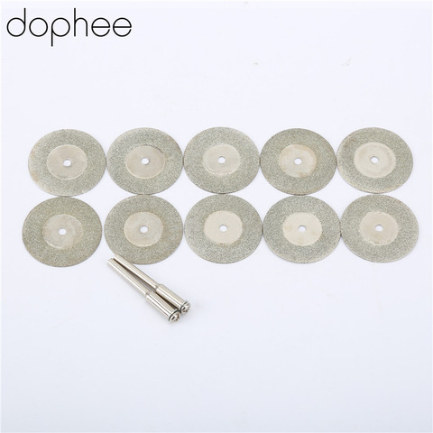 dophee 10pcs 30mm Discs Cut Off Blade Wheel Rotary Tool Drill Fit Rotary Tool Dremel Drills For Diamond Cutting Hot Selling NEW ► Photo 1/1