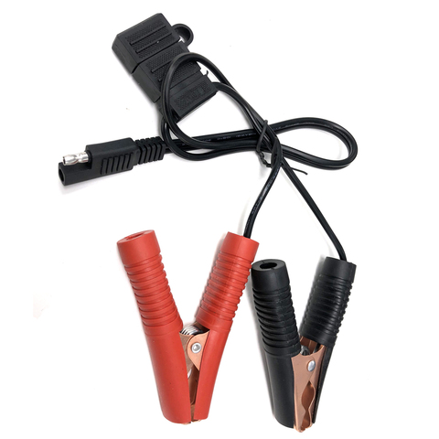 Battery Alligator Crocodile Clip to Sae Connector Extension Cable 18AWG 50CM 2 Pin Quick Disconnect to Alligator Connectors Fuse ► Photo 1/5