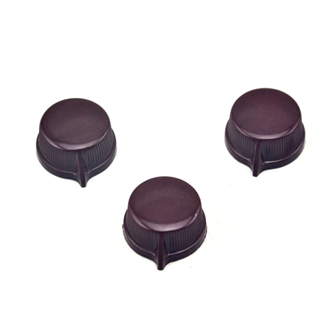 3X DAKA WARE Pedal Knobs for Klon Centaur Overdriver Guitar Effects Pedal  box Brown free shipping ► Photo 1/3