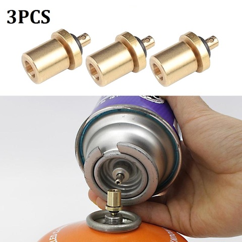 Gas Burner Adapter Outdoor Camping Gas Refill Adapter Cylinder Gas Tank Gas Burner Accessories Hiking Inflate Butane Canister ► Photo 1/6