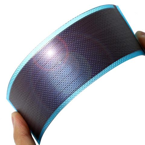 Thin Film Solar Panel for Low Power IoT Electronics  Battery Charger Flexible Solar Cell Diy Mini Solar Power Science Projects ► Photo 1/6