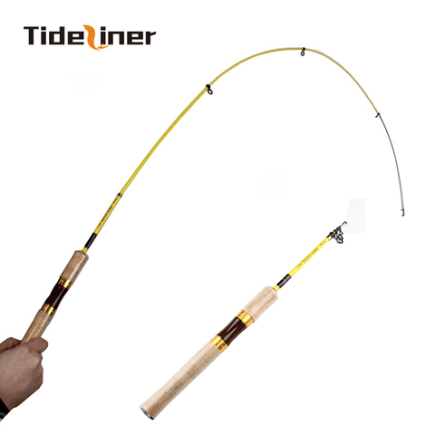 Tideliner UL telescopic spinning fishing rod 1.8m adjustable pole lure weight 1-6g ultralight carbon fiber mini rods 2-6LB  ► Photo 1/6