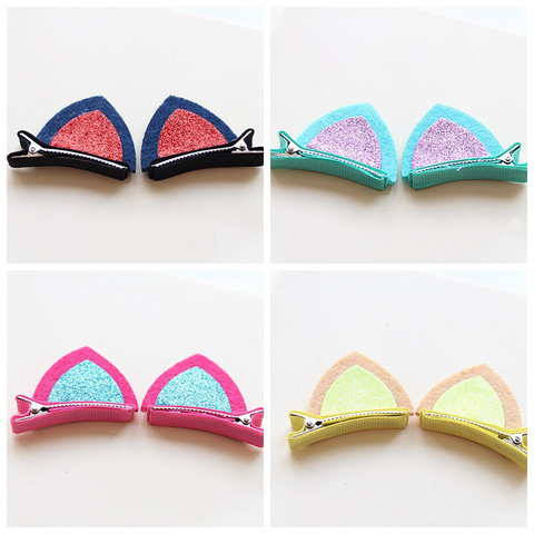 Girls Hair Clip Lovely Cat Ear Hairpins Kids Barrettes Hairpins Hair Ornaments Hair Jewelry Children Hair Accessories Barrette ► Photo 1/6