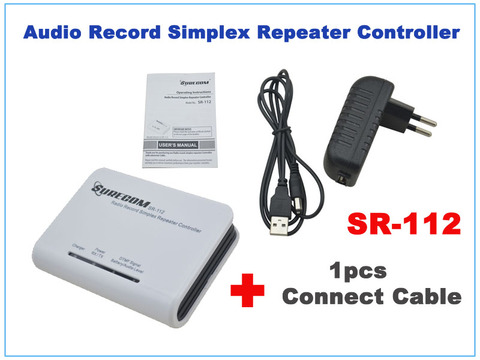 Surecom SR-112 Walkie Talkie/Two way Radio Audio Record Simplex Repeater Controller with 1pcs Radio connect Cable SR112 Repeater ► Photo 1/6