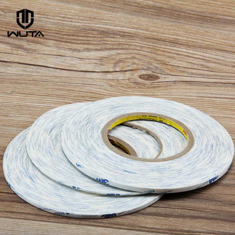 50meter 2/4/5mm Double-sided Tape American 3M 9448 Ultra-thin White Strong Sticky Glue Tape DIY Leathercraft Tools Standard ship ► Photo 1/6