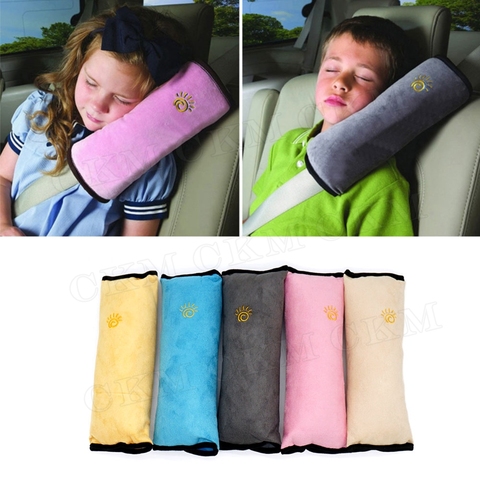 Children Baby Safety Seat Belt Pillow Car Belt Plush Cushion Vehicle Shoulder Protection Car-Styling ► Photo 1/6