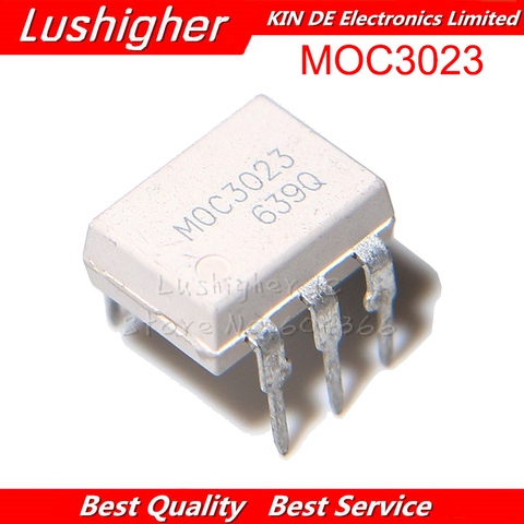 10PCS MOC3023 DIP DIP6 Photocoupler New Original ► Photo 1/3