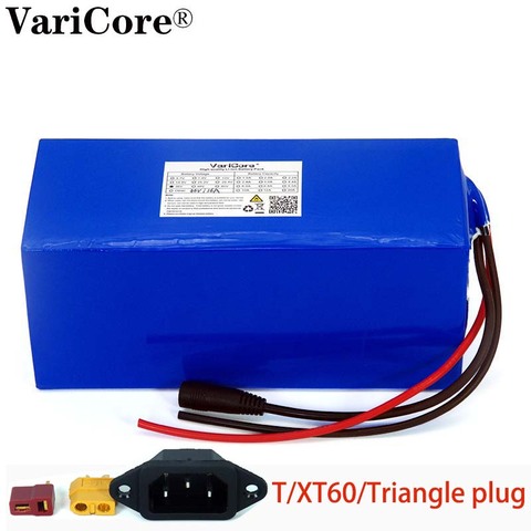 36V 16ah 18650 lithium Battery pack and 1000Watt 20A bms protection 16000mAh backup power supply T/XT60/Triangle plug ► Photo 1/6