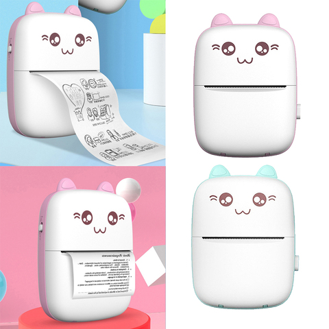 Wireless Paper Printer Portable Bluetooth Instant  Printer 1000mAh ► Photo 1/6
