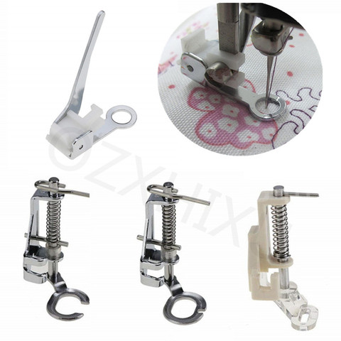 4Pcs/set Domestic Sewing Machine Parts Darning Foot Close Open Toe Quilting Foot sewing accessories7YJ179 ► Photo 1/5