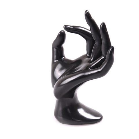 New Hand Model Jewelry Ring Organizer Bracelet Necklace Hanging Hand Display Holder Stand Show Rack Rings Display ► Photo 1/6