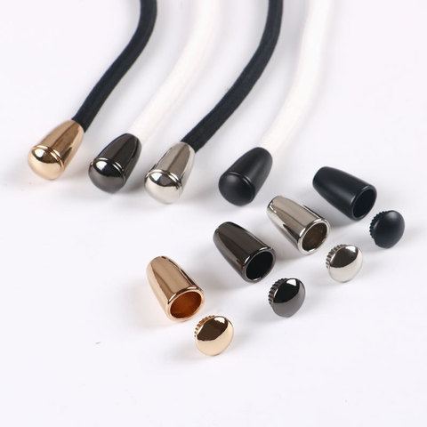 Water drop shape alloy cord end rope ends lid lock Toggle cord stopper Clip for Clothes Bag Sportswear Shoelace Rope Parts ► Photo 1/6