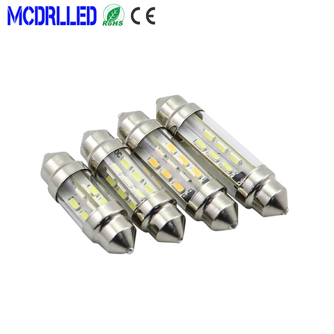 Mcdrlled 6V 12v 24V C5W C10W LED Boat Light Bulb Car Festoon Led Semaphore  Light Auto License Plate Lights Reading Bulbs - Price history & Review, AliExpress Seller - MCDRLLED Store