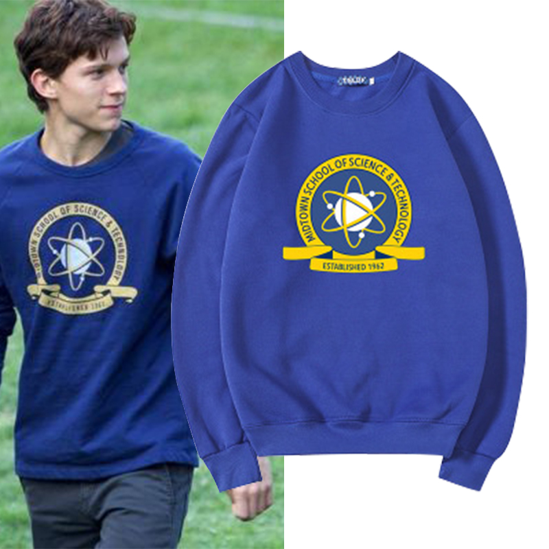 Tom Holland Spider Man Midtown Sweatshirt Midtown School Sudadera