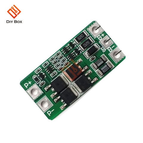 BMS 2S 10A Lifepo4 Battery Protection Board with Balance 18650 BMS PCM for Lifepo4 Battery Cell Pack Charging ► Photo 1/2