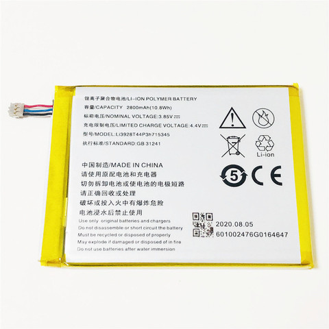 3.85V 2800mAh Li3928T44P3h715345 For ZTE MF910 MF910V MF910S MF910L MF910NL 4G LTE Wi-Fi Роутер Mobile WIFI Router Battery ► Photo 1/2