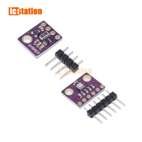 BME280 5V 3.3V Digital Sensor Temperature Humidity Barometric Pressure Sensor Module I2C SPI 1.8-5V ► Photo 1/6