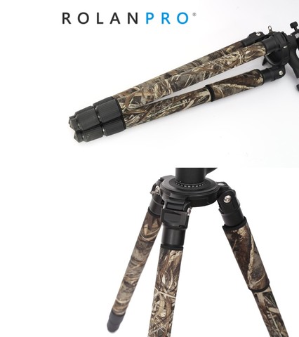 ROLANPRO Factory Direct Fashion Personality Tripod Coat Camouflage Sleeve/Leg Freeze For Gitzo Manfrotto Benro RRS Sirui Cayer ► Photo 1/6