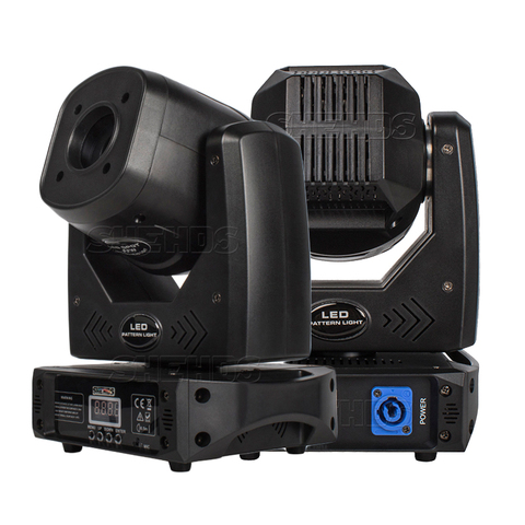 SHEHDS LED 80W 3 Face Prism Spot Moving Head Lights DMX Control Party Bar Dj Disco DMX Stage Effect Lighting ► Photo 1/6