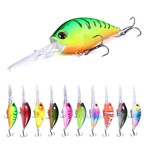 12.5cm 20.5g Minnow Fishing lure Pike Carp Fishing Artificial Hard Bait Fish Lures Wobbler Crankbait Tackle Diving 0.5-3m ► Photo 1/6