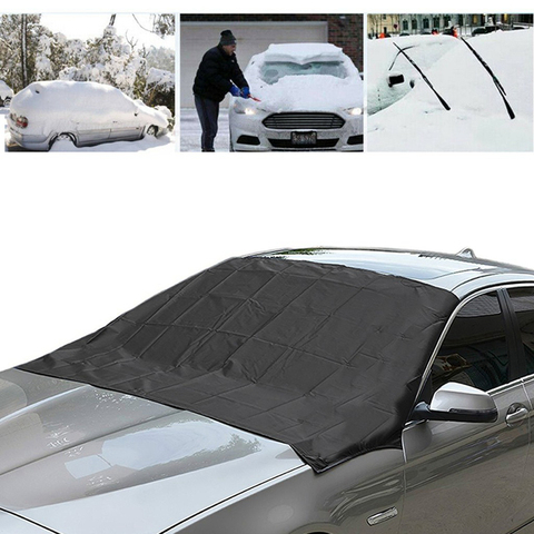 Cheap Magnetic Car Snow Cover Front Windshield Winter Ice Snow