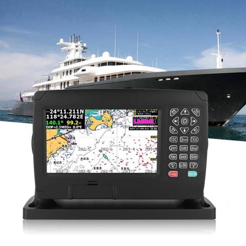 XF-607 7 inch Color Display Marine Navigator GPS Navigation Locator With Chart Antenna 10-40V Marine Boat GPS Navigator ► Photo 1/6