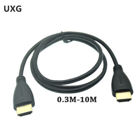 10M 5M 3M 1M 0.5M 0.3M High quality Mini HDMI adapter Micro HDMI connector 4K HD cable suitable for PS3 HDTV DVD XBOX PC Pro ► Photo 1/6