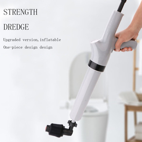 High Pressure Air Drain Blaster Gun Drain Clog Dredge Tools Powerful Toilet Plunger Auger Cleaner For Bathroom Kitchen Sink ► Photo 1/6