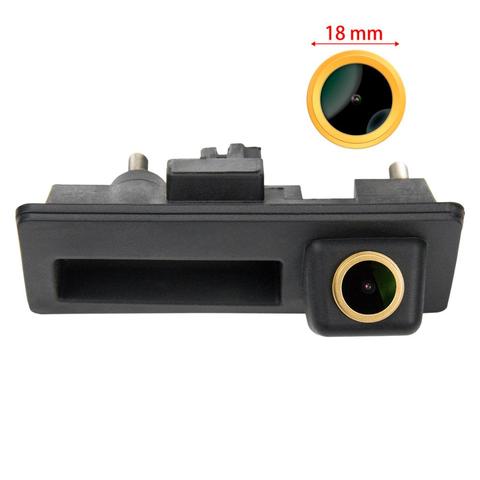 HD 1280x720p Reversing Rear View Camera for VW passat B5 B6 B7 Tiguan Sagitar Touareg Transporter T5 Sharan Audi A4 B6 B8 8K Q3 ► Photo 1/6