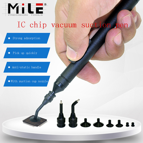MILE Antistatic Manual Vacuum Suction Pen BGA Chip IC Pickup Tool and Lens Crystal Suction Pick Up Sucker ► Photo 1/6
