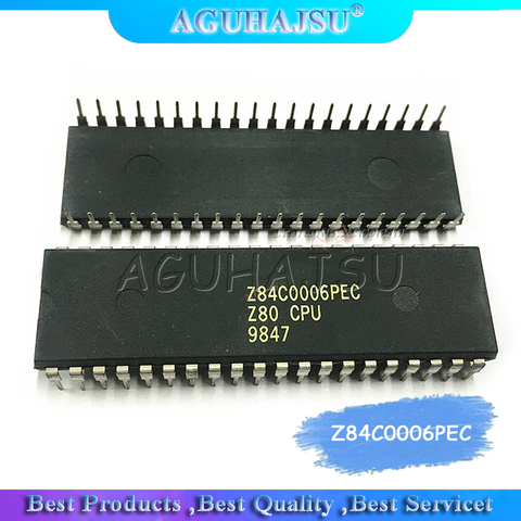 1pcs Z84C0006PEC Z80   Z84C0008  CPU DIP-40 Central processing unit integrated circuit IC ► Photo 1/1