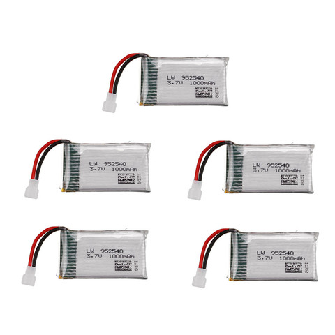 3.7V 1000mAh Battery For Syma X5 X5C X5C-1 X5S X5SW X5SC V931 H5C CX-30 CX-30W Quadcopter Spare Parts Upgraded 952540 battery ► Photo 1/3