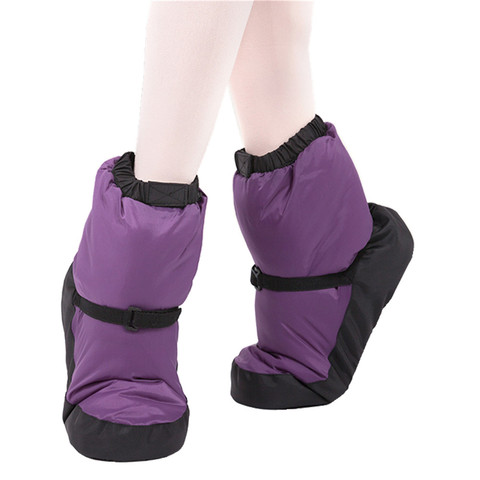 Winter Ballet National Dancing Shoes Adults Modern Dance Cotton  Warm-up Exercises Warmer Ballerina Boots ► Photo 1/6