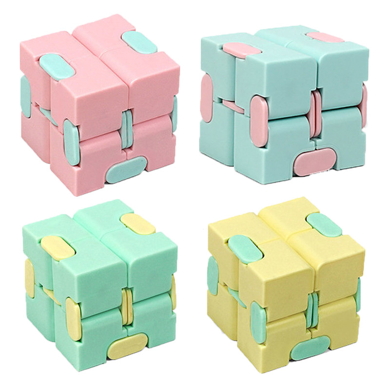 Mini Infinity Cube Relief Cube Blocks  Toy Finger EDC Anxiety Stress Children... 