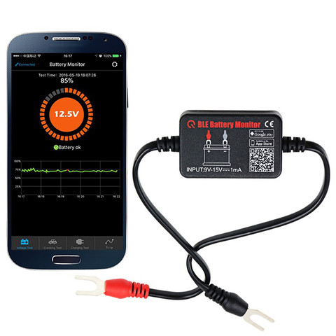 Battery Monitor BM2 On Phone APP Bluetooth 4.0 Device All Car 6-20V Battery Tester ► Photo 1/6