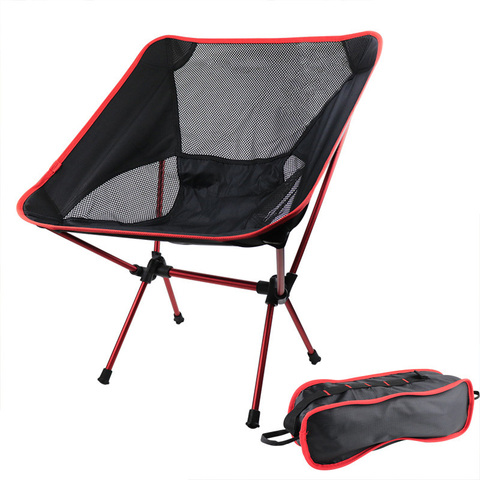 Detachable Portable Folding Moon Chair Camping Outdoor Chairs Beach Fishing Chair Ultralight Garden Hiking Picnic Seat Furniture ► Photo 1/1