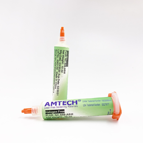 AMTECH NC-559-ASM BGA PCB No-Clean Solder Paste Welding Advanced Oil Flux Grease 10cc Soldering Repair PasteSoldering Repair ► Photo 1/6