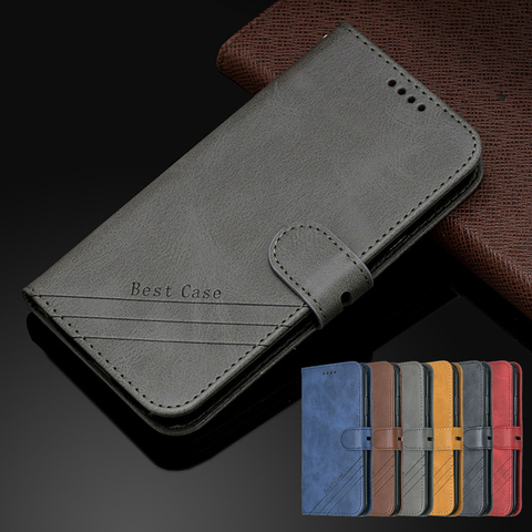Etui on For Samsung Galaxy A3 A5 2017 A7 A8 A6 2022 Case Wallet Magnetic Leather Cover A320 A520 A750 A530 Flip Phone Coque ► Photo 1/6