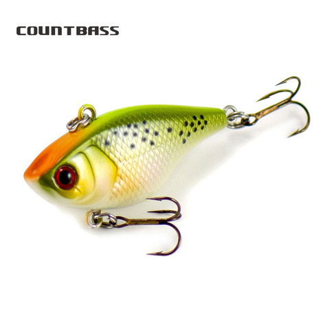 40mm 4.6g Countbass  Vibration Wobblers Hard Baits Lipless Crankbaits Sinking Angler's Fishing Lures for Freshwater ► Photo 1/6