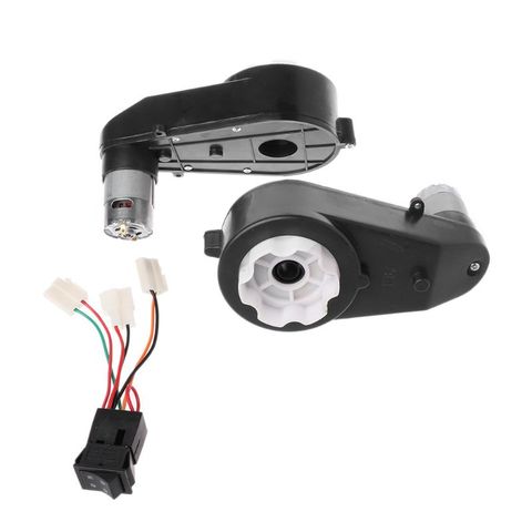 3pcs/set 550 Universal Children Electric Car Gearbox with Motor 12V Gear Box ► Photo 1/6