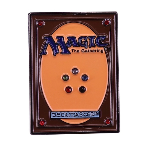 MTG Deck Master Enamel Pin Magic Card Game Badge Rare Collection Let the Fun Begin! ► Photo 1/3