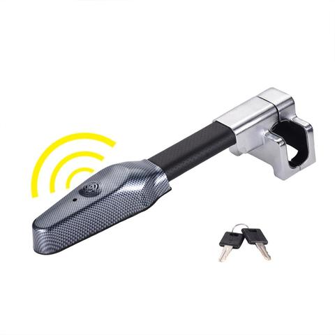 Car Steering Wheel Lock Universal Security Car Anti Theft Safety Alarm Lock Retractable Anti Theft Protection T-Locks ► Photo 1/6