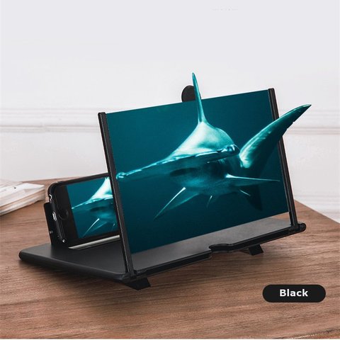 Newest Pull Typer Cell Phone Amplifier 3D Effect High Definition Large Screen with Desk Holder Magnifying Folding for Movie Game ► Photo 1/6